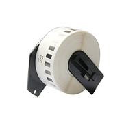 Idik-22211 de remplacement étiquettes compatible avec Brother Dk-2211 film Noir sur blanc étiquette 29 mm x 15.5 m/Rouleau Emballé dans des imprimés Retail Box avec laser Permanent