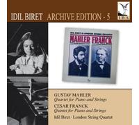 Idil Biret Edition 5: Quartet for Piano & Strings by Mahler (2010-05-25)