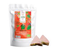 IDILICC TEA Infusion de Rooibos 100% Ecologique. 30 Sachets de Thé. Thé Rouge Naturel d'Afrique du Sud avec du Fenouil et du Tilleul. Rooibos Relaxant. Réduit l'Acidité de l'Estomac. Infusions en Vrac