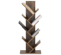 IDIMEX Étagère en Bois Jules en Forme d’Arbre, Étagère autoportante avec Pied Robuste, Design Original et Pratique 48 x 116 x 24 cm, Old Style