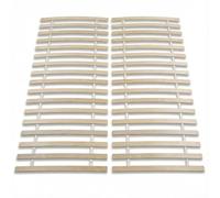 IDIMEX Sommier 180 x 200 cm PASIA en Bois Massif sans Cadre, Sommier à Lattes pré-percées pour lit Double King Size, vis fournies