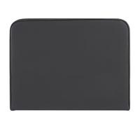 IDIMEX Tête de lit Ariela 90, Rembourrée, Fixation Murale, Design Arrondi Moderne, pour lit 90 cm ou Moins, Noir