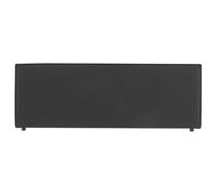 IDIMEX Tête de lit KLAO 160 rembourrée, en Tissu Polyester pour lit 160 cm, sur Pieds en Plastique, Noir