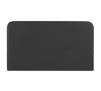 IDIMEX Tête de lit NAOFE 120, Rembourrée, Fixation Murale, Design Arrondi Moderne, pour lit 120 cm ou Moins, Noir