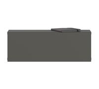 IDIMEX Tiroir Suspendu THALA, Table de Nuit étagère Murale avec 1 tiroir sans poignée, revêtement mélaminé, en Bois, Gris