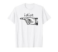 Idiot à côté de Moi T-Shirt Graphique avec Valeur