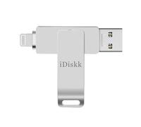 iDiskk 931GB Clé USB Lightning Certifiée MFi pour iPhone, iPad, Mac et PC - Photostick pour Stockage Externe de Photos