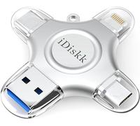 iDiskk Clé USB pour iPhone 1T avec Port USB-C, iPad Android, Samsung USB pour iPhone 16/15/14/13/13 Pro/12/12 mini/11/11/Pro/XR/X