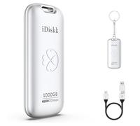 iDiskk Disque SSD externe Plug-Play 1 To haute vitesse 2000 Mo/s | Format de poche | USB 3.2 Gen 2 x 2 | Disque SSD externe | Clé photo compatible avec Xbox, PS4, iPad, PC et Mac, PC, téléphones