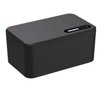 iDiskk Safe Timed Lock Box, Boîte de verrouillage de téléphone avec minuterie, débrancher les téléphones, boîte de verrouillage standard à minuterie autocontrôlée -Noir