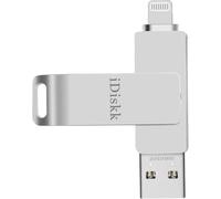 Clé USB iDiskk 128G Lightning pour iPhone, cle USB iphone certifiée MFi pour iPhone, clé USB de Stockage Externe pour iPhone Compatible avec iPad Mac et PC
