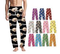 iDIY Pantalon de Pyjama Personnalisé - Pyjama Personnalisable avec Photo, Amusant Imprimé avec Texte, Cadeaux Personnalisés pour Hommes et Femmes-Avatar-Image