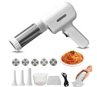 Idiyappam Maker Electric, 2025 New Automatic Spaghetti Roller. One Cordless Homemade Pasta Machine (White)