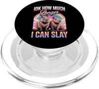 IDK Combien de Temps Je pourrai Tuer Capybara Rainbow Meme Women PopSockets PopGrip pour MagSafe