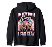 IDK Combien de Temps Je pourrai Tuer Capybara Rainbow Meme Women Sweat à Capuche