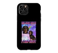 IDK How Much Longer Slay Black Long Haired Dachshund Lover Coque pour iPhone 11 Pro
