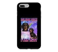 IDK How Much Longer Slay Black Long Haired Dachshund Lover Coque pour iPhone 7 Plus/8 Plus