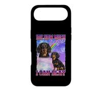 IDK How Much Longer Slay Black Long Haired Dachshund Lover Coque pour iPhone Air