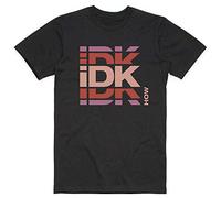 Idkhow - T-Shirt # M Unisex Black # Branded Logo [Import]