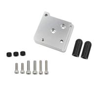 Idle Air Control Valve Plate 12PCS Kit en Alliage d’Aluminium Argenté 6x5.5cm - Régulation Efficace du Flux d’Air au Ralenti pour Corps de Papillon Série K - Remplacement Préci