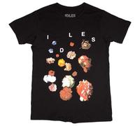 Idles Flowers Band Logo T Shirt Size M