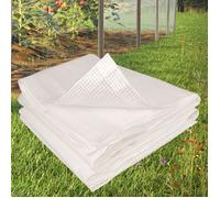 IDMARKET Bâche armée transparente 5x8 m renforcée