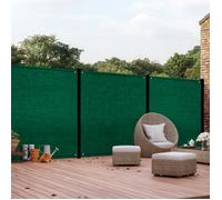 IDMARKET Brise vue occultant 1,8 x 10 M vert 400 gr/m² haut de gamme