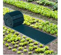 IDMarket - Chemin de Potager 5M déroulable en Plastique Vert pour Jardin