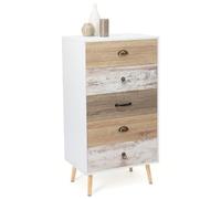 IDMarket - Chiffonnier 5 tiroirs Bahia 60 cm scandinave Commode semainier