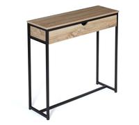 IDMarket - Console 1 tiroir Detroit Design Industriel