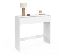 IDMarket - Console 1 tiroir TOMI Bois Blanc