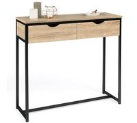 IDMarket - Console 2 tiroirs Detroit Design Industriel