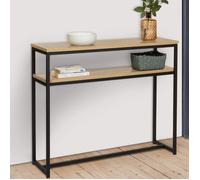 Console Double Detroit Design Industriel Noir