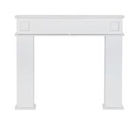 IDMarket - Console Manteau de cheminée décorative avec rangements