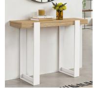 IDMarket - Console Phoenix Bois et Blanc