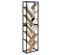 IDMarket – Étagère bibliothèque DETROIT en forme d'arbre 10 niveaux 170 cm design industriel