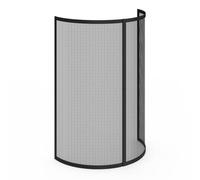 IDMarket - Grille de Protection Pare feu 1 volet pour poêle et cheminée