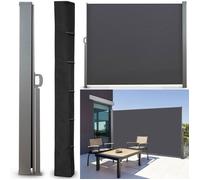 IDMarket - Housse de Protection pour paravent extérieur H.160 CM
