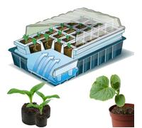 Kit De Germination 40 Godets Lot X2 Pour Semis Vert