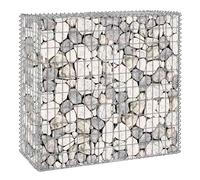 IDMarket – Lot de 2 gabions pour pierre 100 x 30 x 80 cm