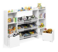 IDMarket - Meuble de Rangement Enfant Mana Blanc