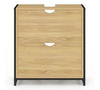 IDMarket - Meuble sous lavabo Salle de Bain Detroit Design Industriel