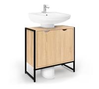 IDMarket - Meuble sous-lavabo Salle de Bain Detroit Design Industriel