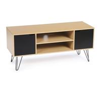 Meuble TV vintage NOEMI bois pied épingle 113 cm