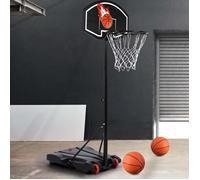 IDMARKET Panier de basket sur pied hauteur réglable 140 à 210 cm