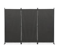 IDMarket - Paravent intérieur et extérieur sur Pieds 3 Panneaux 250x180 cm