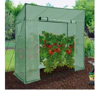 IDMarket - Serre de Jardin Verte Toutes Saisons avec fenêtre et Porte zippée