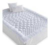IDMarket Surmatelas Sacha 7 Zones de Confort épais et moelleux 600 g 140x190 cm