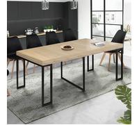 Table à manger ID Market Table console extensible TORONTO 10 personnes 235 cm design industriel