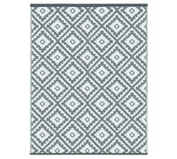IDMarket - Tapis extérieur Bahamas gris 270 x 370 cm